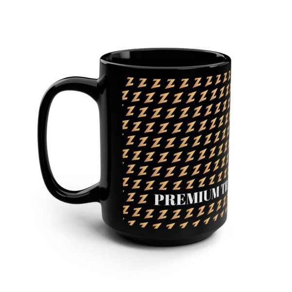 15oz Black Mug – TAKERZPRO ZZZ Design