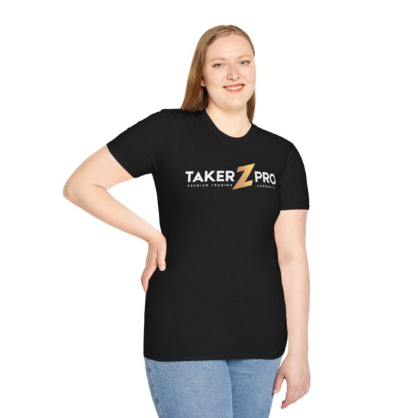 T-Shirt for Ambitious Souls, TAKERZPRO Motivational Quote Tee, Unisex Softstyle Shirt, Gift for Dreamers, Casual Wear, Inspirational Fashion