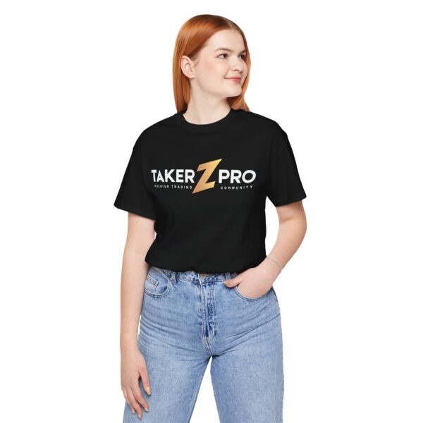 4262839411059302244_2048.jpeg Unisex Jersey Short Sleeve Tee - TAKERZPRO Trading Community T-Shirt, Casual Wear